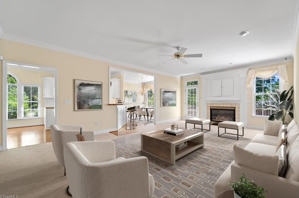5801 Stanley Farm Ct, Kernersville NC  27284-2191 exterior