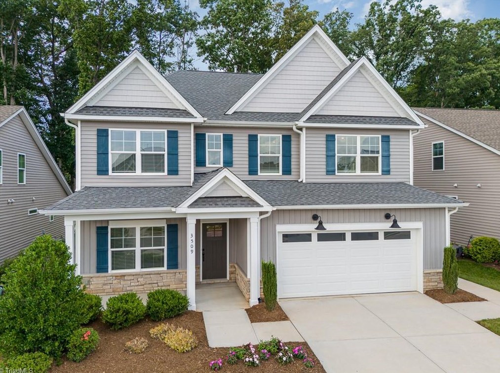 3509 Crimson Wood Dr, Greensboro NC  27410 exterior