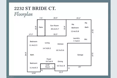 2232 Saint Bride Court, Mebane, NC 27302 - Photo 47