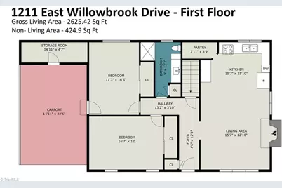 1211 E Willowbrook Drive, Burlington, NC 27215 - Photo 29