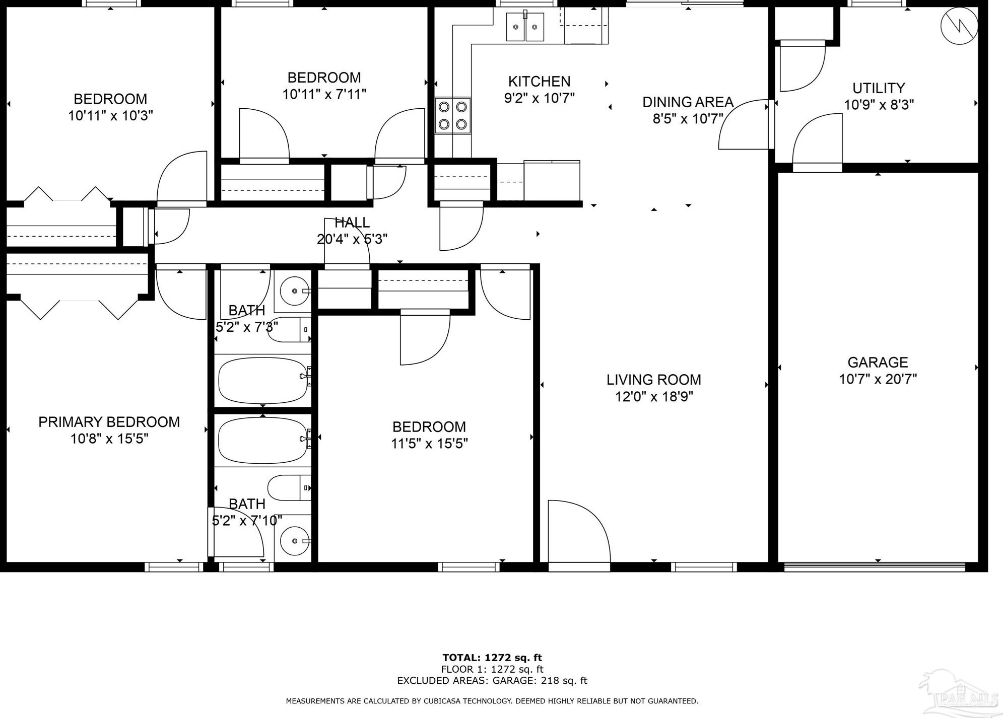 4177 Chickadee St, Milton FL  32583 exterior