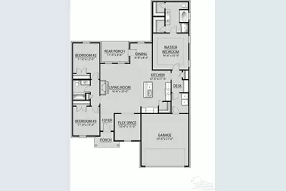 4838 Turtledove St 17-E (LOT #), Pace, FL 32571 - Photo 3