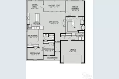 5254 Adeline Cir 29-A (LOT #), Pace, FL 32571 - Photo 3