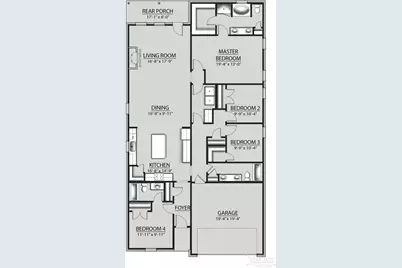 5164 Sugarloaf St 2-G (LOT #), Pace, FL 32571 - Photo 3