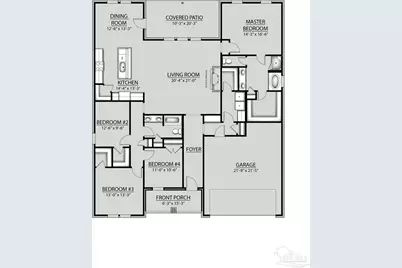 4865 Turtledove St 17-G (LOT #), Pace, FL 32571 - Photo 3