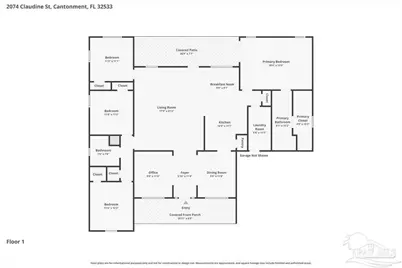 2074 Claudine St, Cantonment, FL 32533 - Photo 47