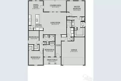 5273 Adeline Cir #LOT 3-F, Pace, FL 32571 - Photo 3