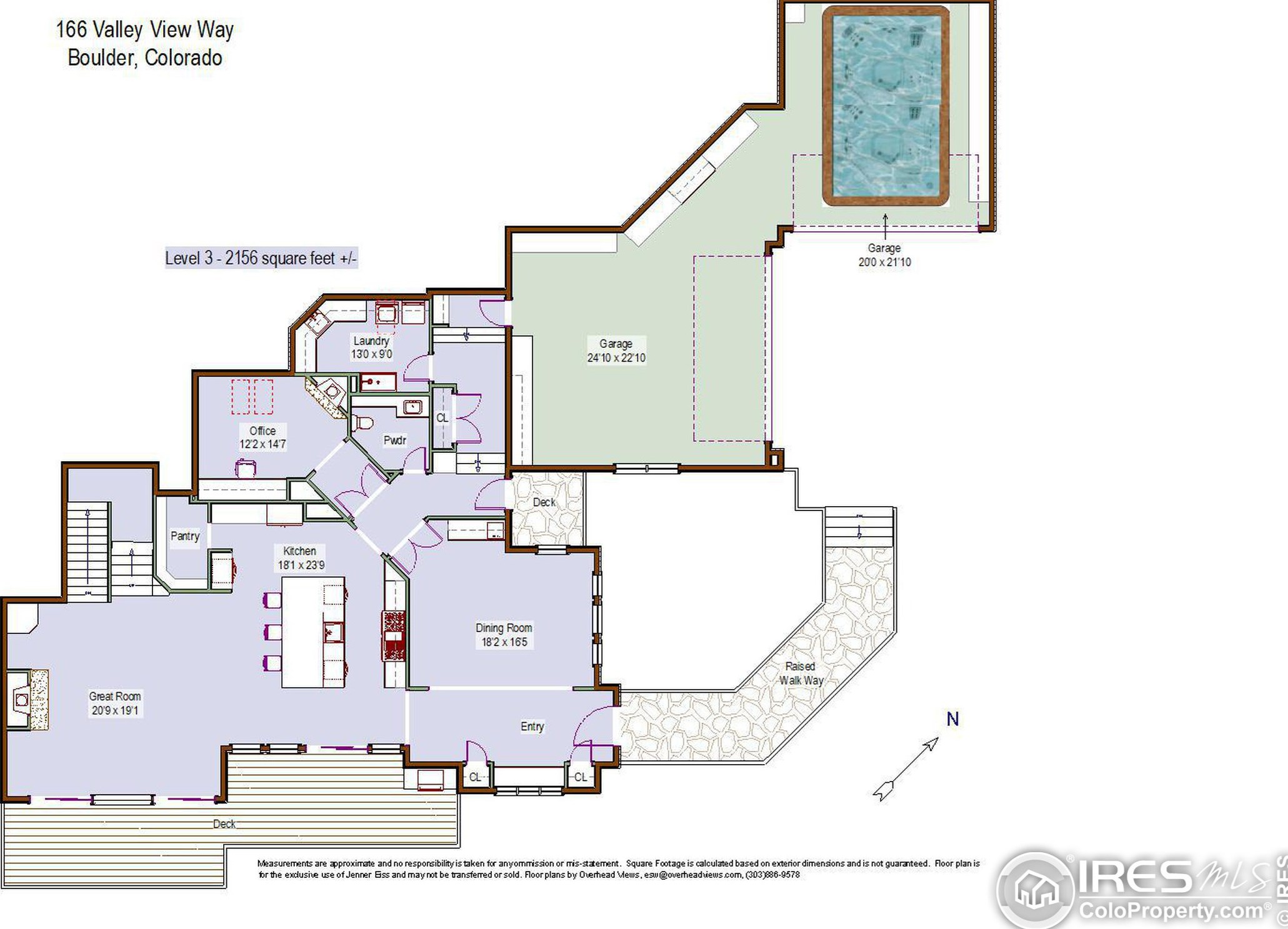 166 Valley View Way, Boulder CO 80304-0458 exterior