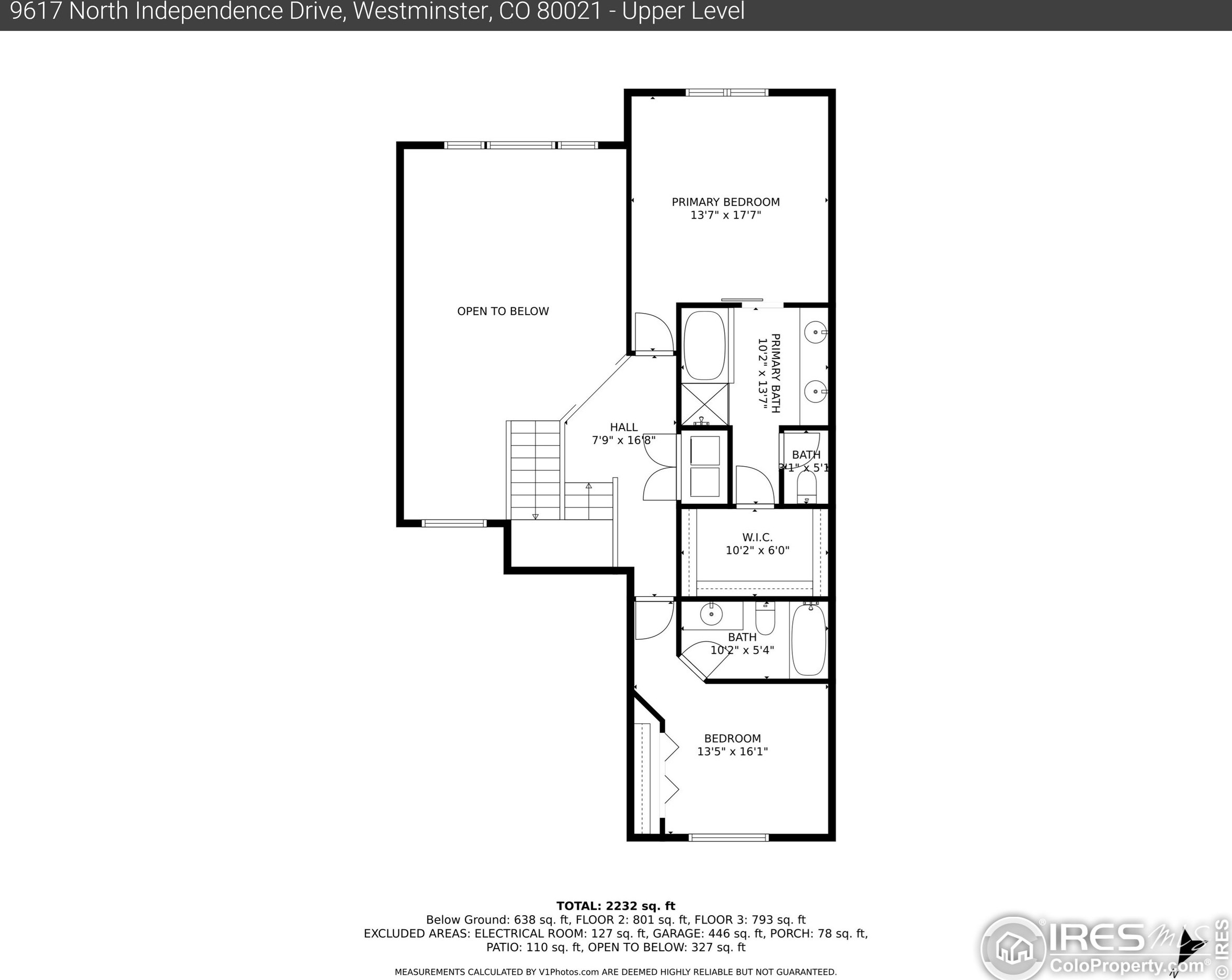 9617 Independence Dr, Westminster CO  80021-6843 exterior