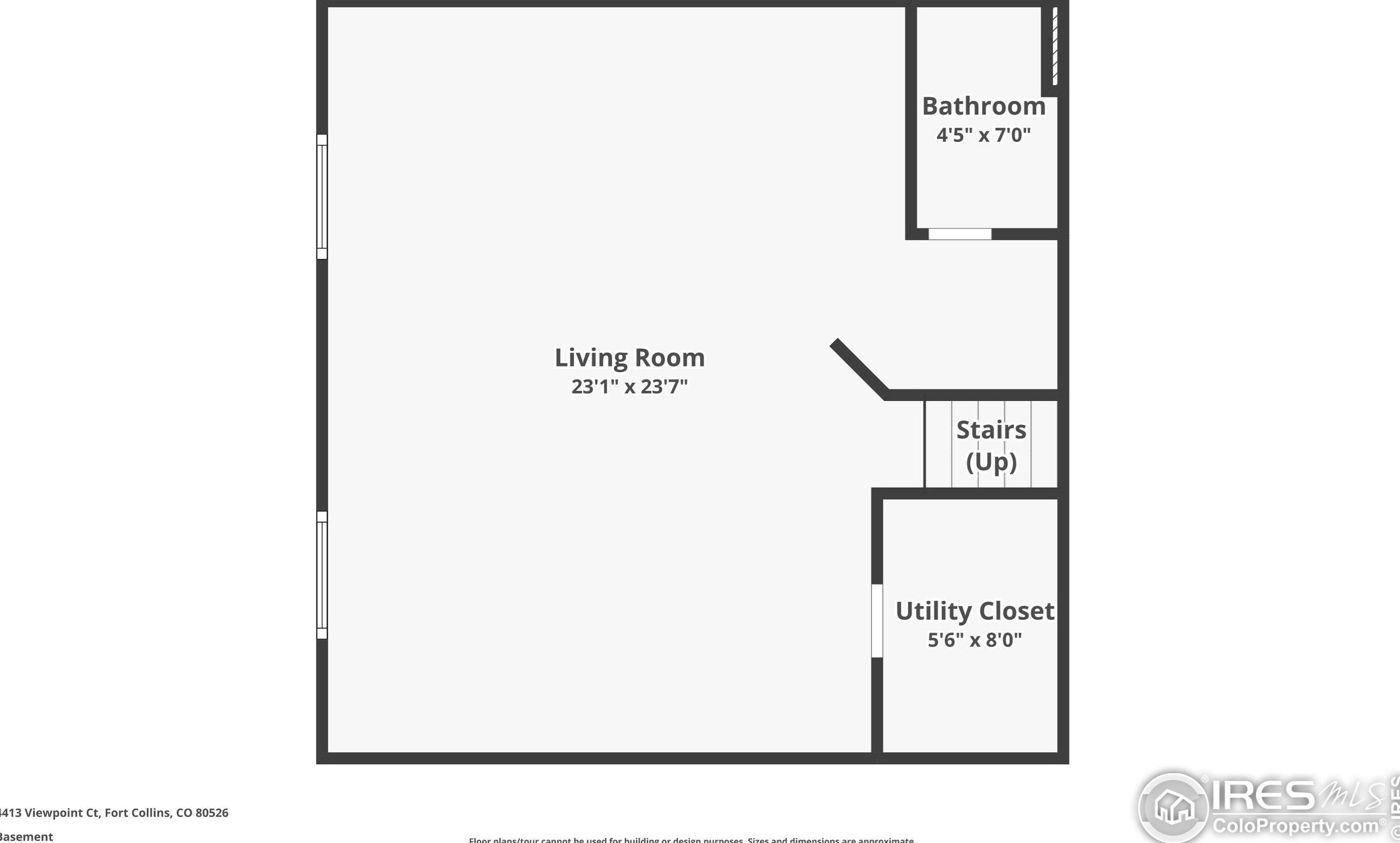 4413 Viewpoint Ct, Fort Collins CO  80526-3313 exterior