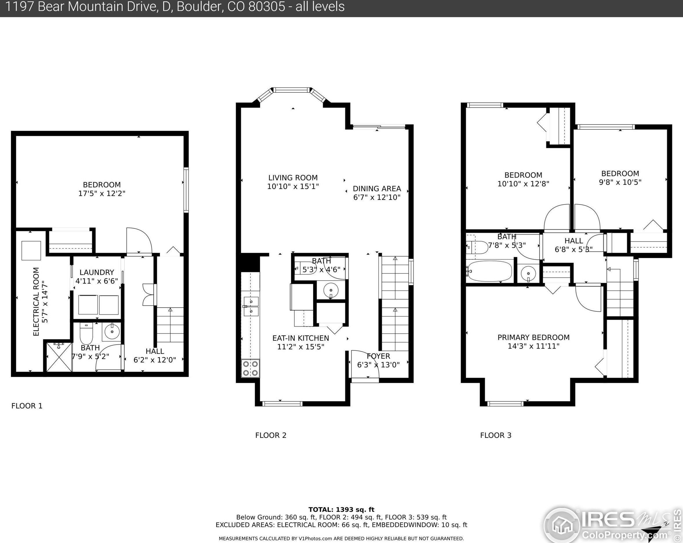 1197 Bear Mountain Dr, Boulder CO  80305-6244 exterior