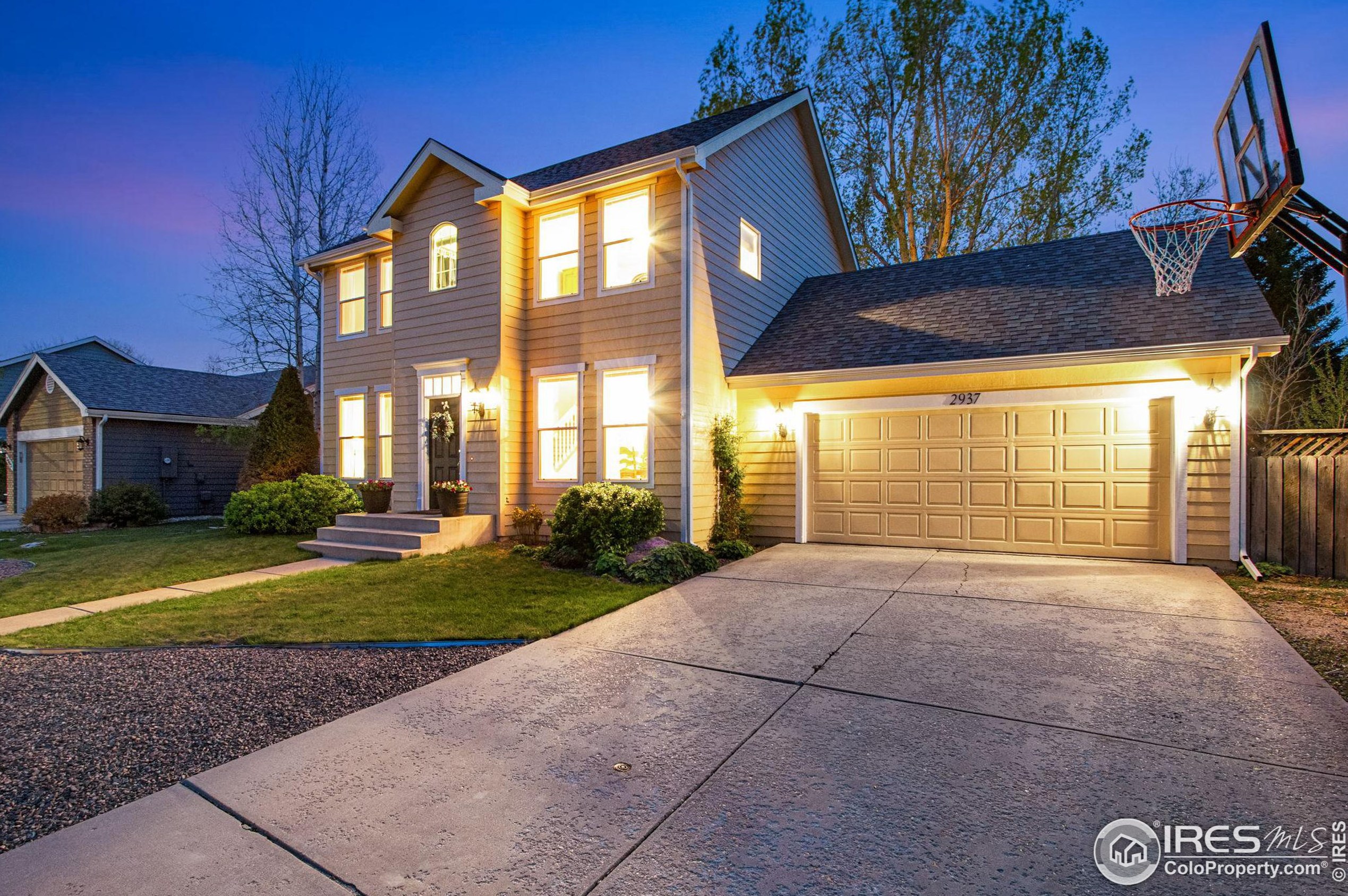 2937 Indigo Cir, Fort Collins CO  80528-9593 exterior