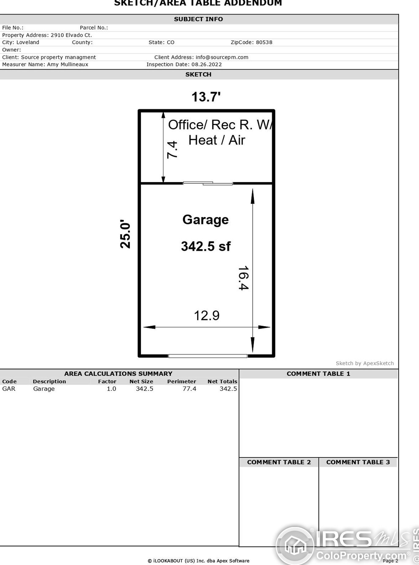 2901 Elevado Ct, Loveland CO 80538-9482 exterior