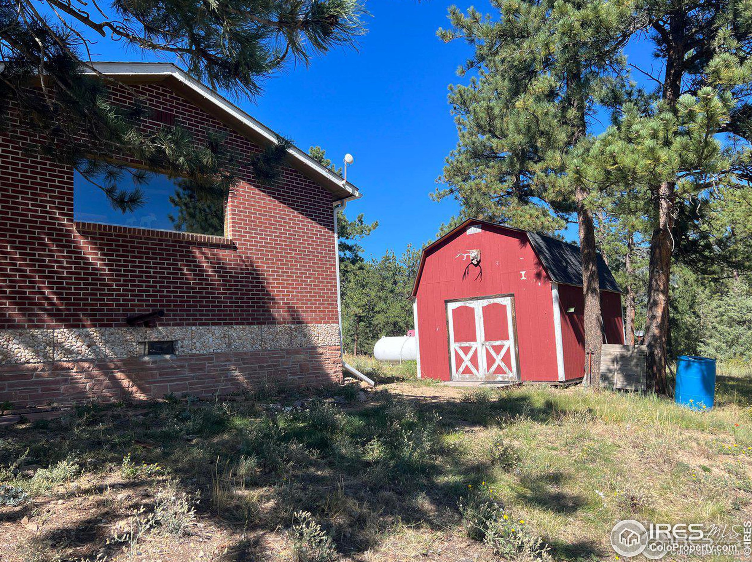 545 Pinewood Dr, Lyons CO  80540-8132 exterior