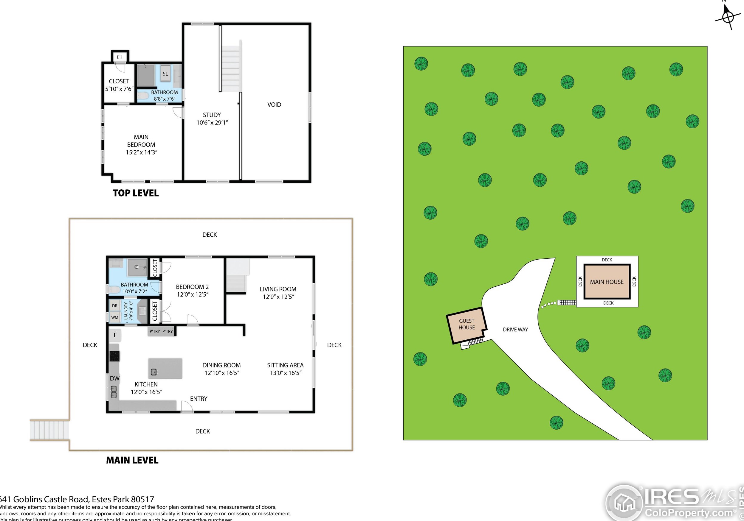 641 Goblins Castle Rd, Estes Park CO 80517-6426 exterior