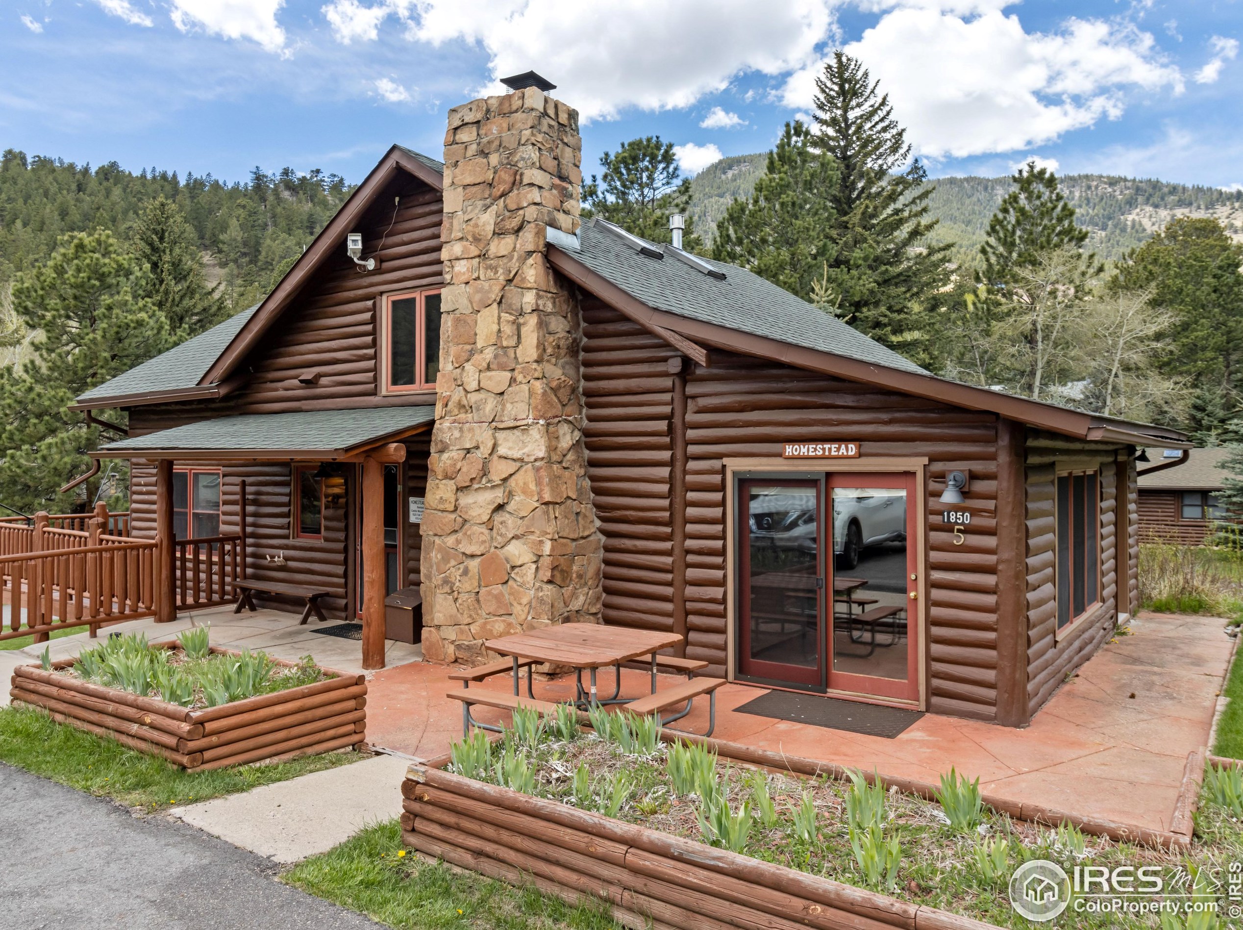 1850 Fall River Rd, Estes Park CO  80517-9106 exterior