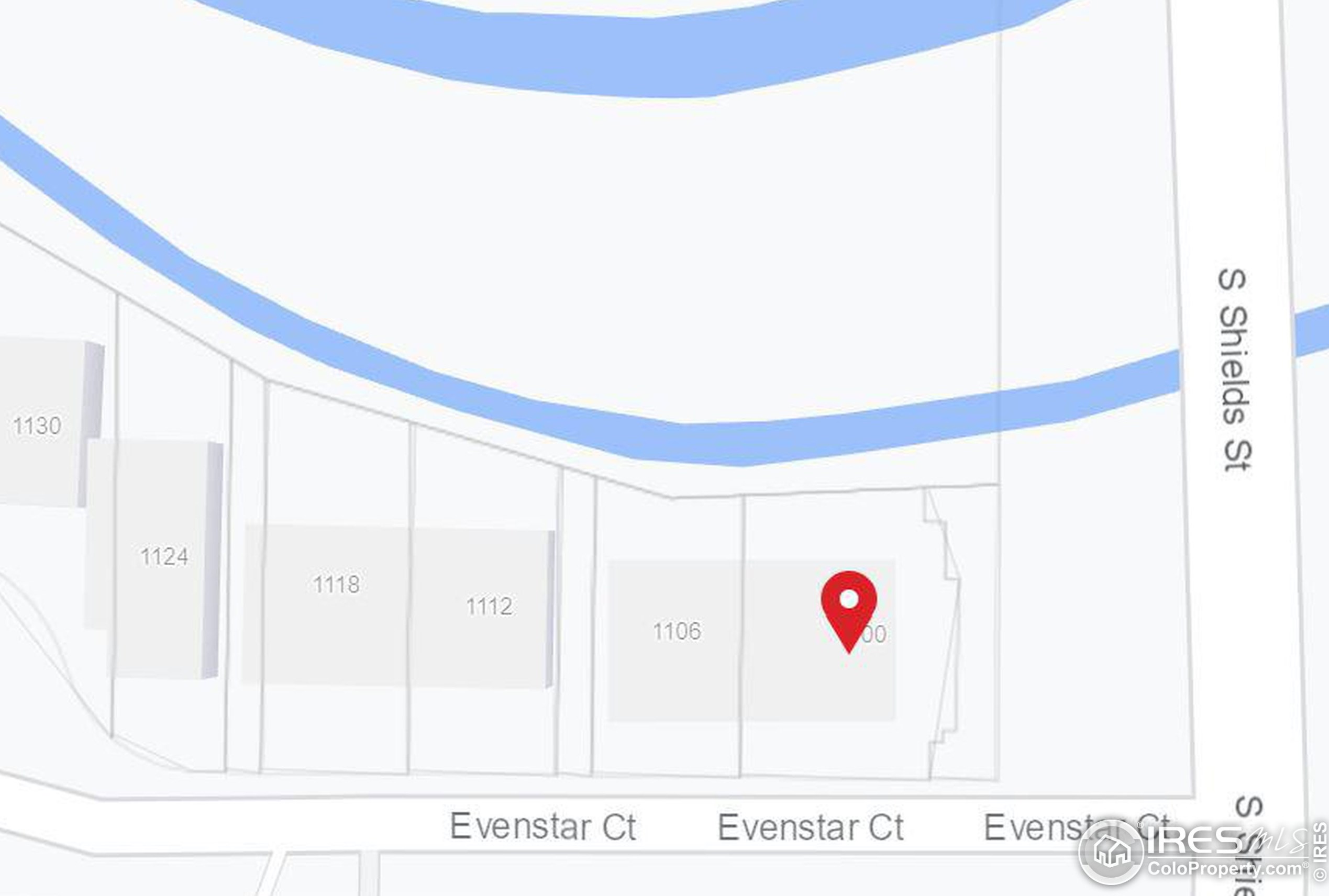 1100 Evenstar Ct, Fort Collins CO  80526-1858 exterior