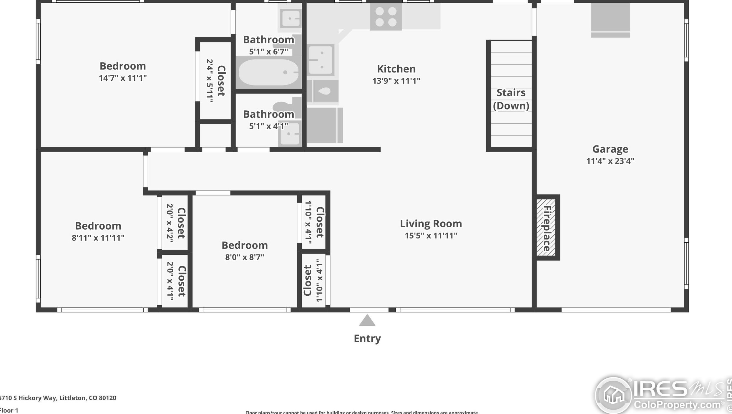 5710 Hickory St, Littleton CO 80120-2217 exterior