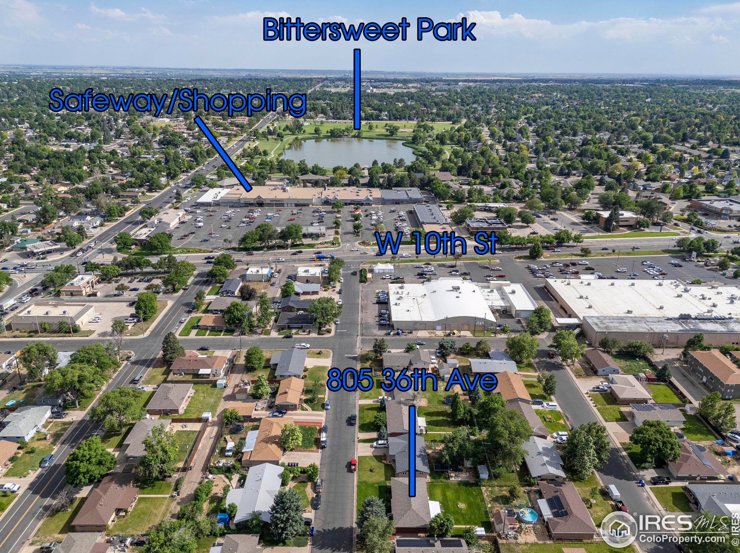 805 36 Ave, Greeley CO 80634-1811 exterior