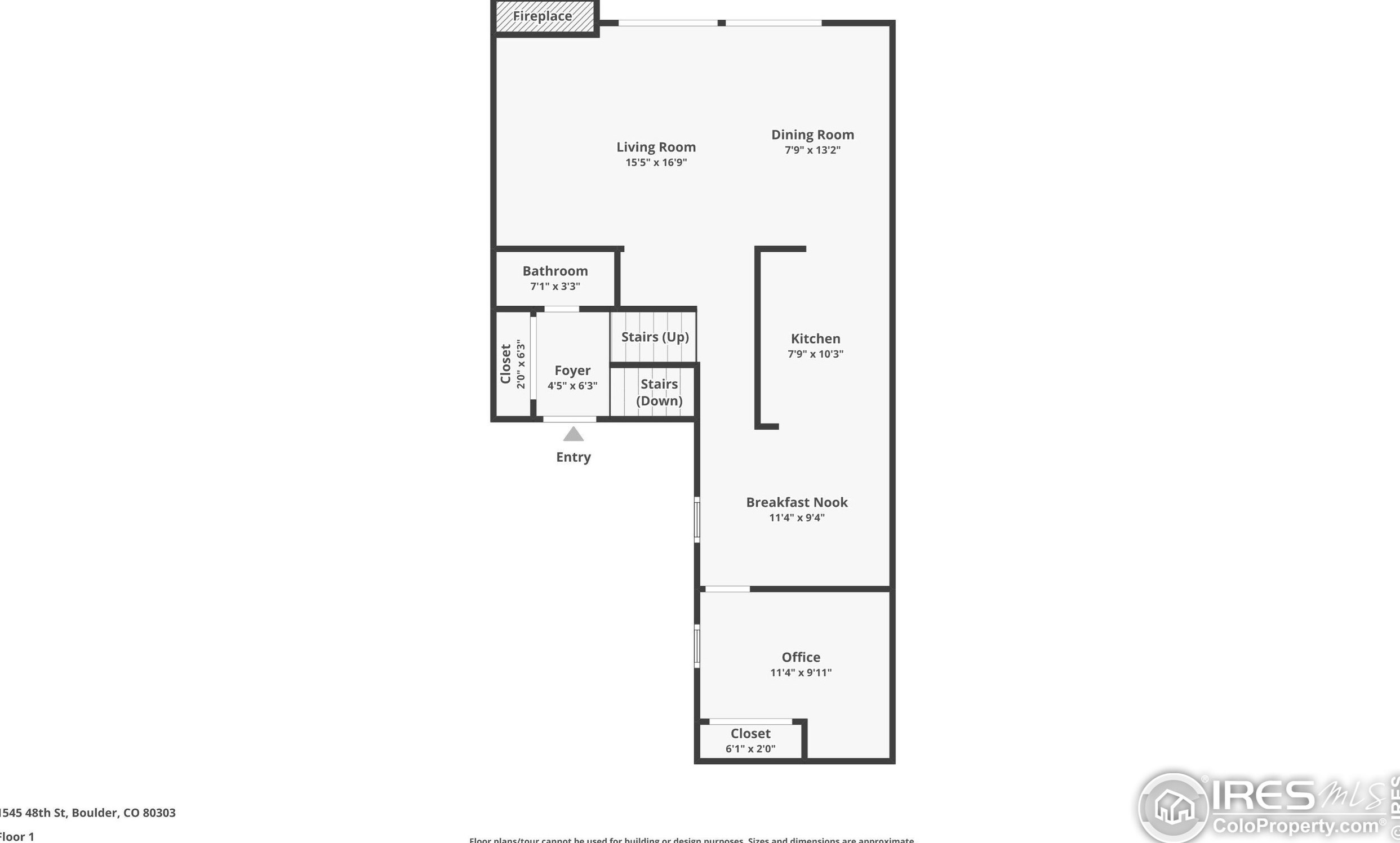 1545 48th St, Boulder CO  80303-1143 exterior