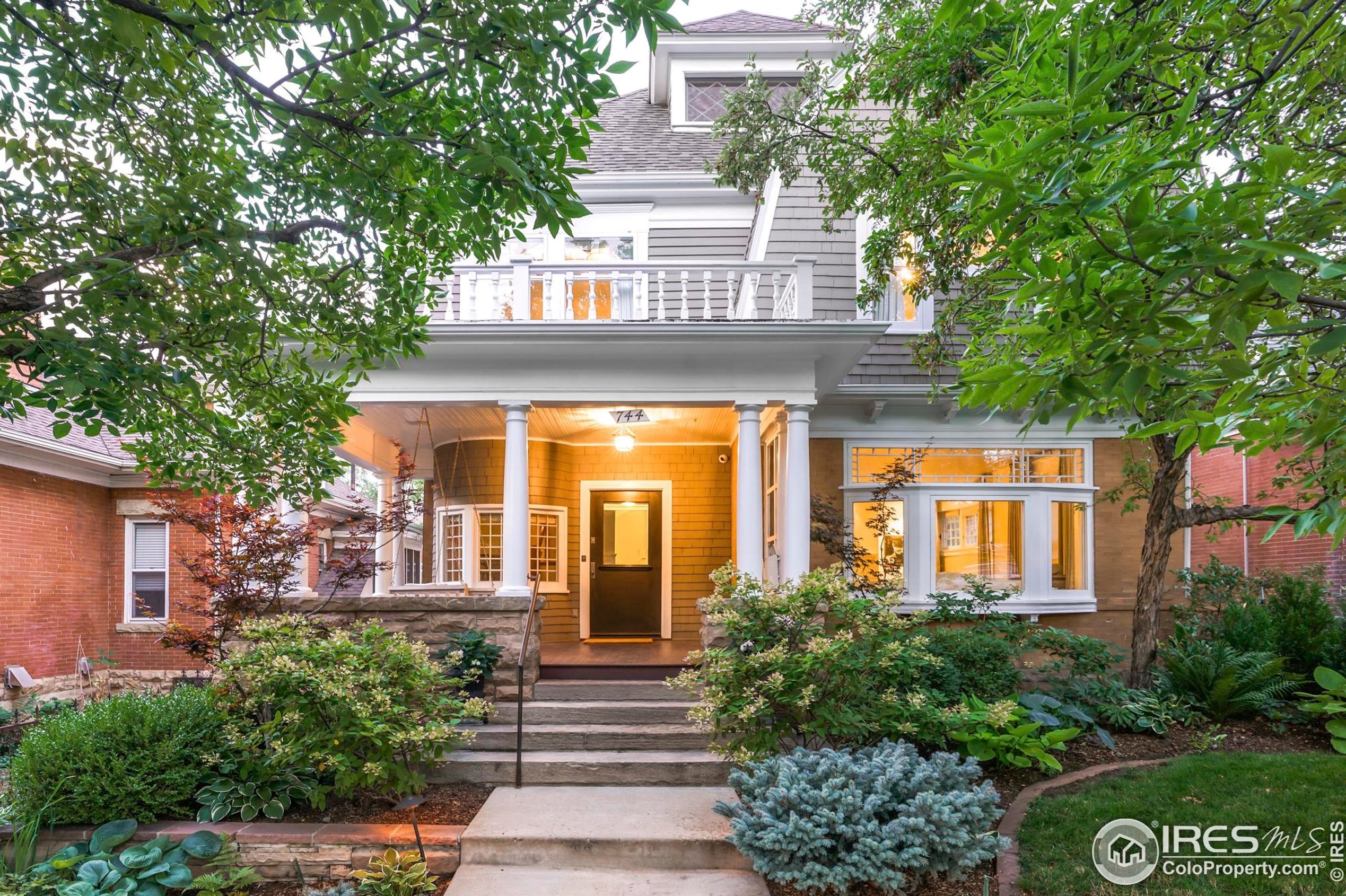 744 Spruce St, Boulder CO  80302-4408 exterior