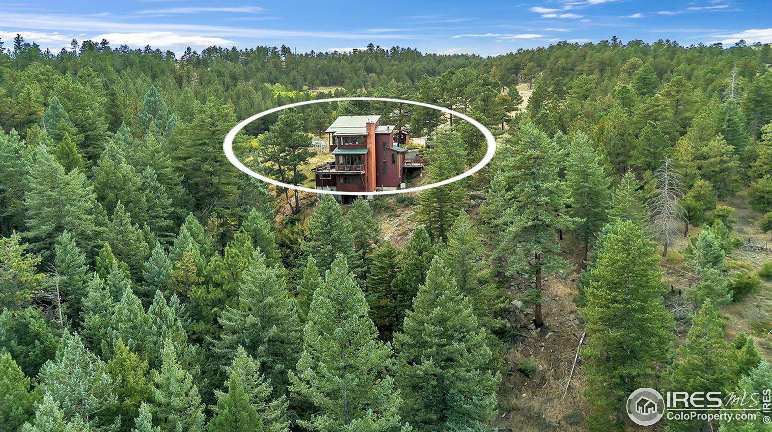 5220 Sunshine Cyn Dr, Boulder CO  80302-8753 exterior