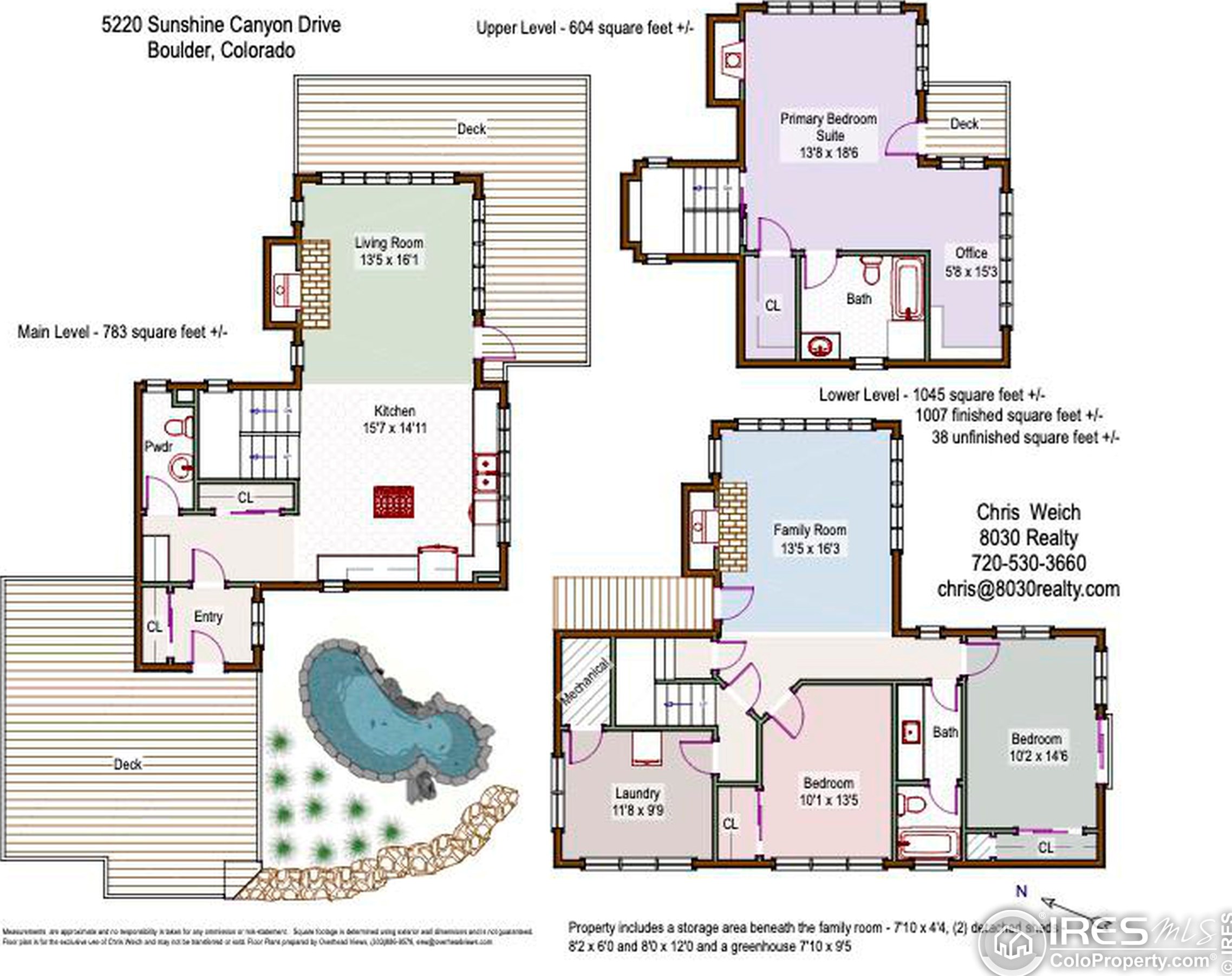 5220 Sunshine Cyn Dr, Boulder CO  80302-8753 exterior