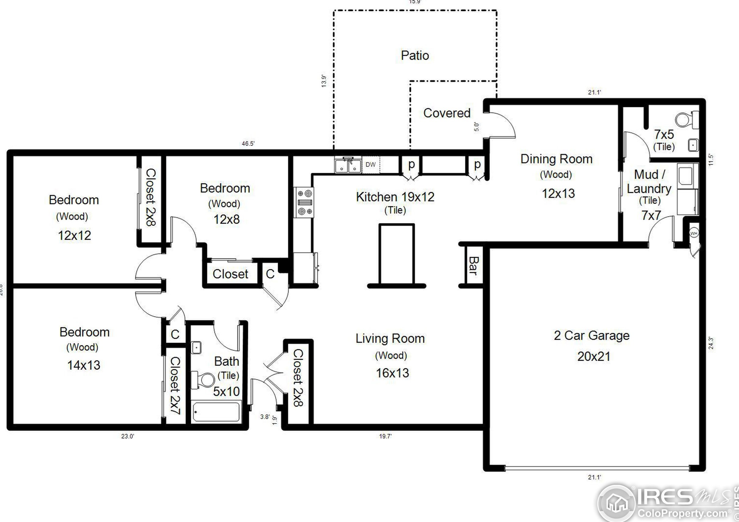 2645 Mtn Vw Ave, Longmont CO 80504-1225 exterior