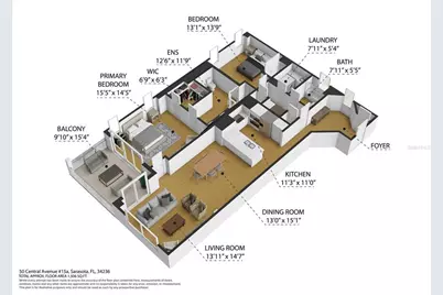 50 Central Avenue #15A, Sarasota, FL 34236 - Photo 5