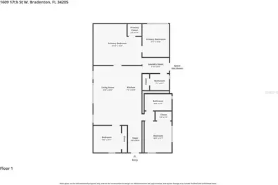 1609 17th Street W, Bradenton, FL 34205 - Photo 3