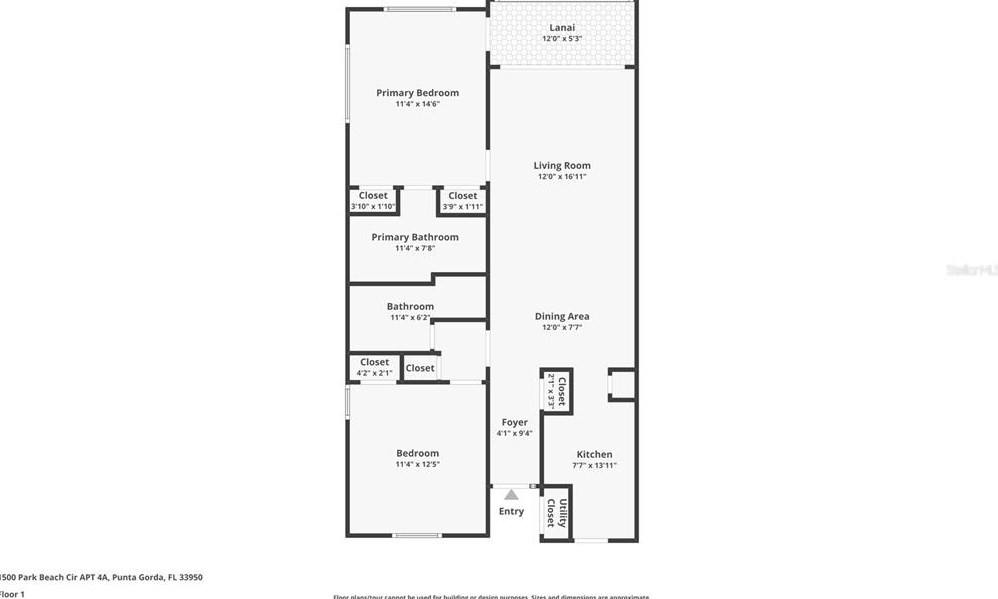 1500 Park Beach Cir, Punta Gorda FL  33950-3207 exterior