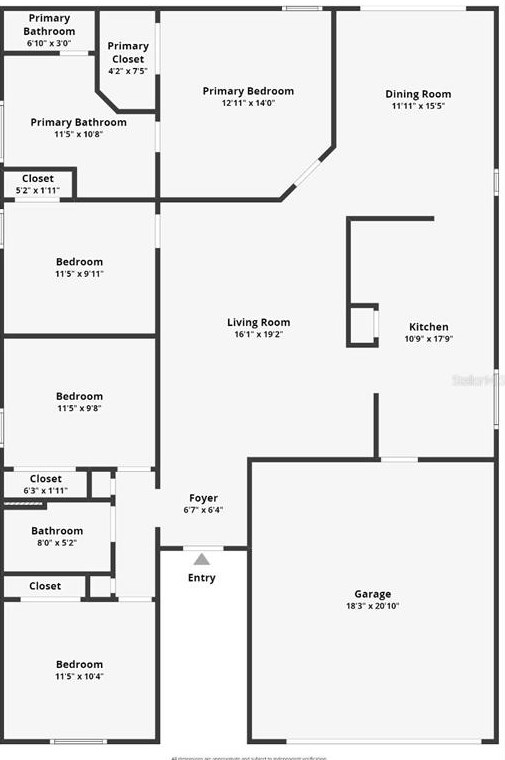 2304 Walnut Canyon Dr, Kissimmee FL  34758-1720 exterior