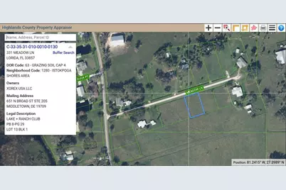 345 Cowhouse Road, Lorida, FL 33857 - Photo 1