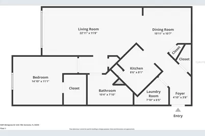 5401 Bentgrass Drive #1-108, Sarasota, FL 34235 - Photo 21