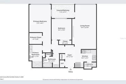 322 E Central Boulevard #806, Orlando, FL 32801 - Photo 35
