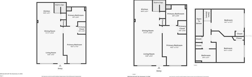 2609 Gala Rd, Kissimmee FL  34746-5746 exterior