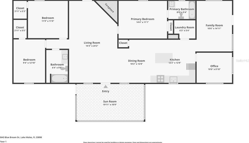 2643 Blue Bream Dr, Lake Wales FL  33898-8825 exterior