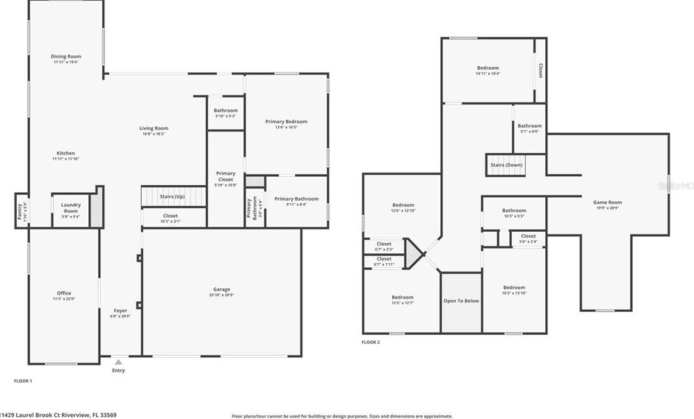 11429 Laurel Brook Ct, Riverview FL  33569-2021 exterior