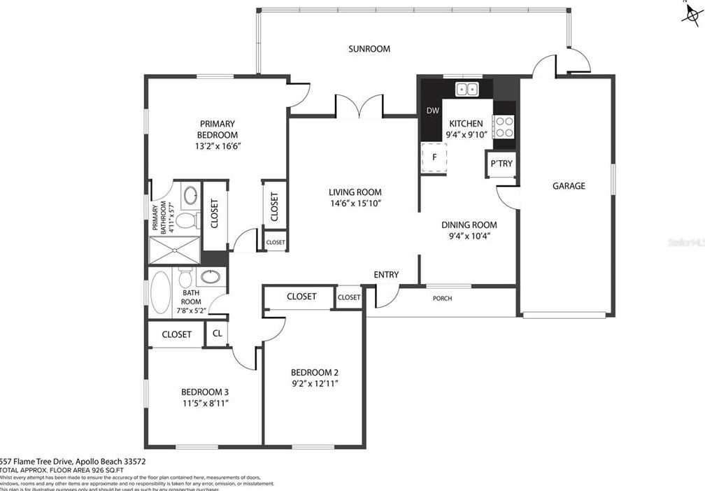 557 Flame Tree Dr, Ruskin FL  33572-2515 exterior