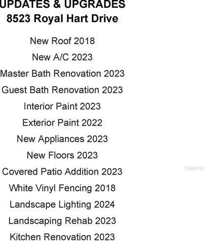 8523 Royal Hart Dr, New Port Richey FL  34653-5051 exterior