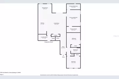 7751 N Cricket Drive, Citrus Springs, FL 34434 - Photo 3