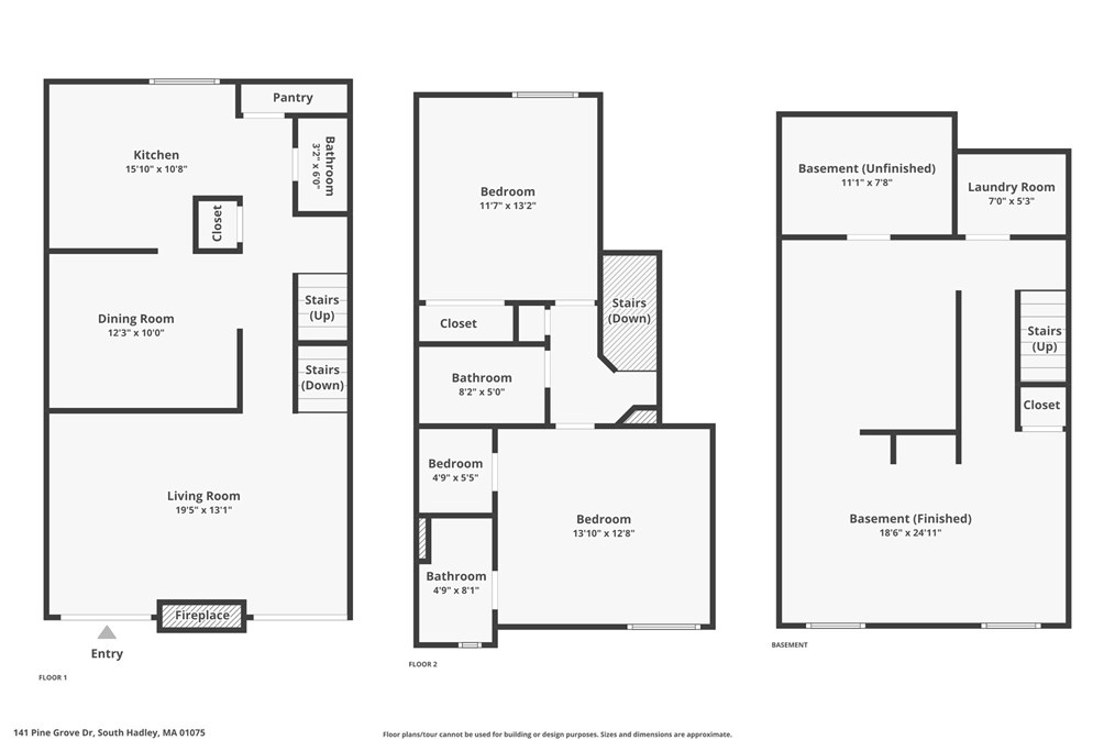 141 Pine Grove Dr, South Hadley MA  01075-3200 exterior