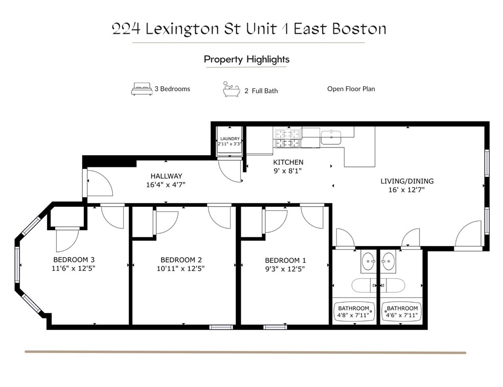 224 Lexington St, Boston MA  exterior