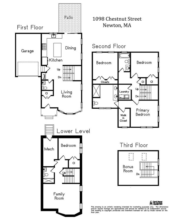 1098 Chestnut St, Newton MA 02464-1306 exterior