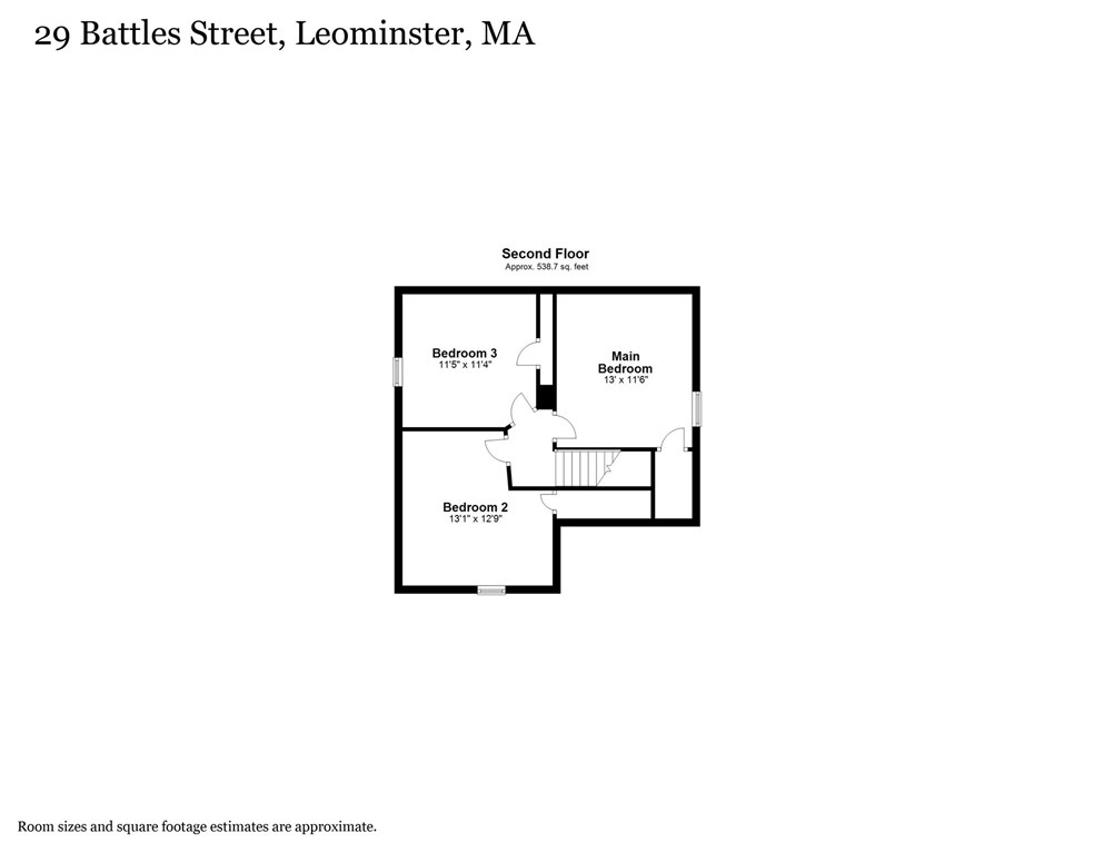 29 Battles St, Leominster MA 01453-1599 exterior