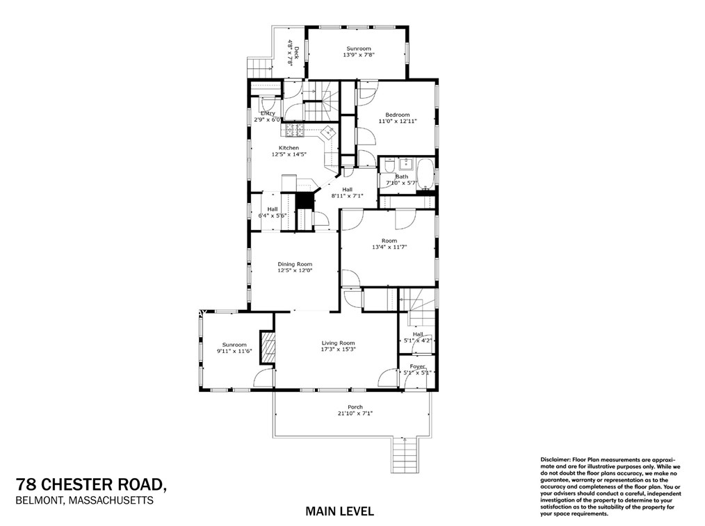 78 Chester Rd, Belmont MA 02478-2824 exterior