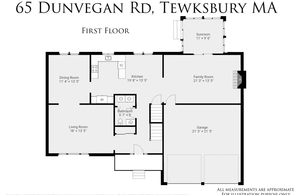 65 Dunvegan Rd, Tewksbury MA 01876 exterior