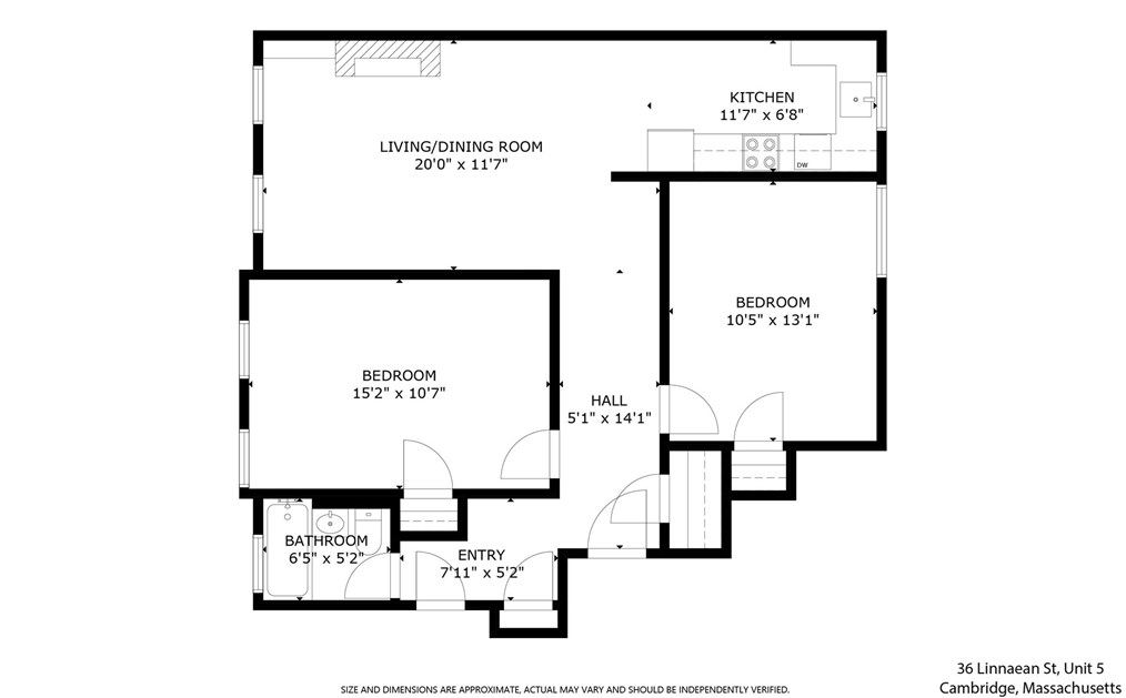 36 Linnaean St, Cambridge MA  02138-1574 exterior