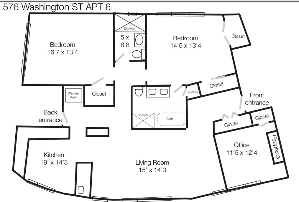 576 Washington St, Brookline MA  02446-4501 exterior