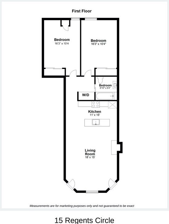 15 Regent Cir, Brookline MA  02445-3307 exterior